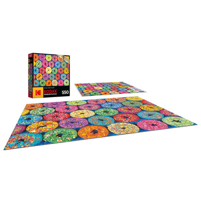 RoseArt - Kodak Premium - I Love Donuts - 350 Piece Jigsaw Puzzle for Adults