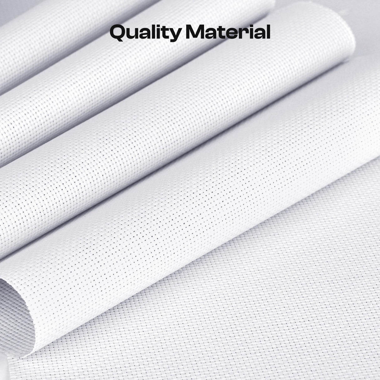 Caydo 10 x 10 Inch Aida Cloth, 8 Pieces 14 Count White Cross Stitch Cloth for Embroidery Projects and Handmade Needlework Caydo