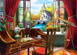 MasterPieces 1000 Piece Jigsaw Puzzle for Adults, Family, Or Youth - The Study View - 19.25"x26.75" Masterpieces