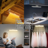 Wall Reading Light – 3 Color Modes 3000mAh Rechargeable Long Battery Life, Bunk Bed Lights, Headboard Lamp, Wireless Stick on Led Dimmable Touch Light Bar for Kids Desk 1600K/3000K/6500K Lighting KAGWON