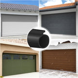 ToLanbbt 10FT Garage Door Seals Bottom Rubber 0.19" P Bulb Bottom Weather Seal, Overhead Garage Door Seal Replacement Weather Stripping (10 FT, Black) ToLanbbt