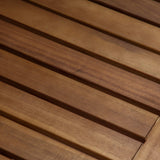 Christopher Knight Home Drew Outdoor Industrial Acacia Wood and Iron Bench, Teak and Black Christopher Knight Home