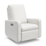 Graco Teddi Power Recliner Swivel Glider (Ivory Basketweave) – Electronic Power Recline, USB-A & USB-C Charger, Premium Cushioning & Comfort Graco