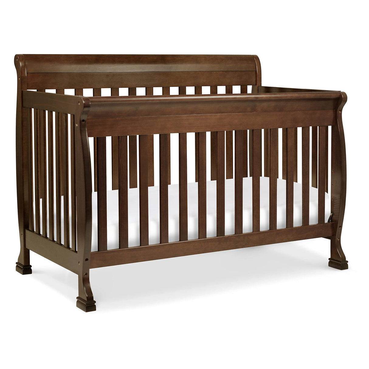 DaVinci Kalani 4-in-1 Convertible Crib in Espresso, Greenguard Gold Certified DaVinci