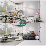 YITAHOME Dresser with 5 Drawers - Fabric Storage Tower, Organizer Unit for Bedroom, Living Room, Closets - Sturdy Steel Frame, Wooden Top YITAHOME