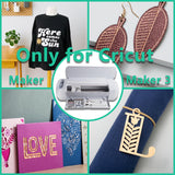 TVIOX Tool Storage Insert Compatible with Cricut Maker 3 & Maker, Drawer Weeding Tools Kit Tray, Blades Housing Quickswap Tip Accessories Organizer, White (Blades Housing and Tools not Included) TVIOX