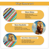 BWFY 12 Pack Animal Diamond Painting Kits for Adults, 5D Diamond Art Kit,DIY Full Drill Diamond Art Sets with Tools, Beginner-Friendly Craft Projects for Home Wall Decor or Gift, 12x16 Inch BWFY