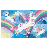 Mudpuppy Unicorn Magic 75 Piece Lenticular Puzzle from Mudpuppy - Exciting and Innovative Jigsaw Puzzle for Kids, 17.75" x 11", Watch The Completed Puzzle Transform Before Your Eyes, Ages 5+ Mudpuppy