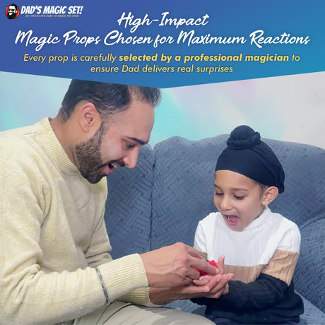 Dad’s Magic Set – 50 Awesome Tricks for Dad to Amaze The Family – Video Tutorials Included - Taught by 20-Year Pro Magician Martin John - A Great Fun Dad Gift Magic Smarty