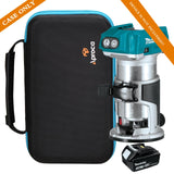 Aproca Hard Storage Travel Protective Case, for Makita XTR01Z 18V LXT Lithium-Ion Brushless Cordless Compact Router Aproca