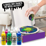 Original Stationery Color Craze Paint Pour Studio with Art Boards, Gold Sheets & Supplies – Fun Studio Set for Kids Ages 8 Original Stationery