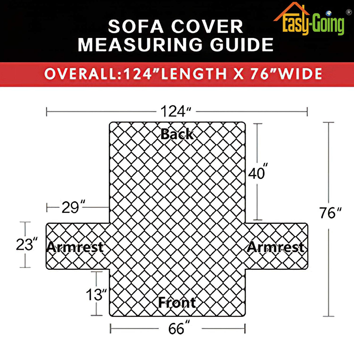 Easy-Going Reversible Couch Cover for 3 Cushion Couch Sofa Cover for Dogs Water Resistant Furniture Protector Cover with Foam Sticks Elastic Straps for Pet Cat (Sofa, White/White) Easy-Going