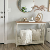 PHI VILLA Console Tables for Entryway - Narrow Sofa Tables for Living Room, Entryway Table PHI VILLA