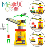 KipiPol Wooden Train Sets for Boys 2-4-7 – 38 Pcs Wood Train Set for Toddlers w/Crane, Bridge & Wooden Train Tracks – Train Toys for 3 Year Old Boys Kipipol