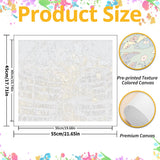 Paint by Numbers for Adult, Tree Paint by Numbers Kit for Adults Beginners, DIY Book Acrylic Painting on Canvas for Home Wall Art Decor 16x20Inch Mandun