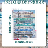 Minatee Diamond Painting Kits Adults Positive Saying 5D DIY Diamond Art Kits Cheerful Art Painting Crafts for Adults Beginner Home Wall, 14 x 18 Inch Minatee