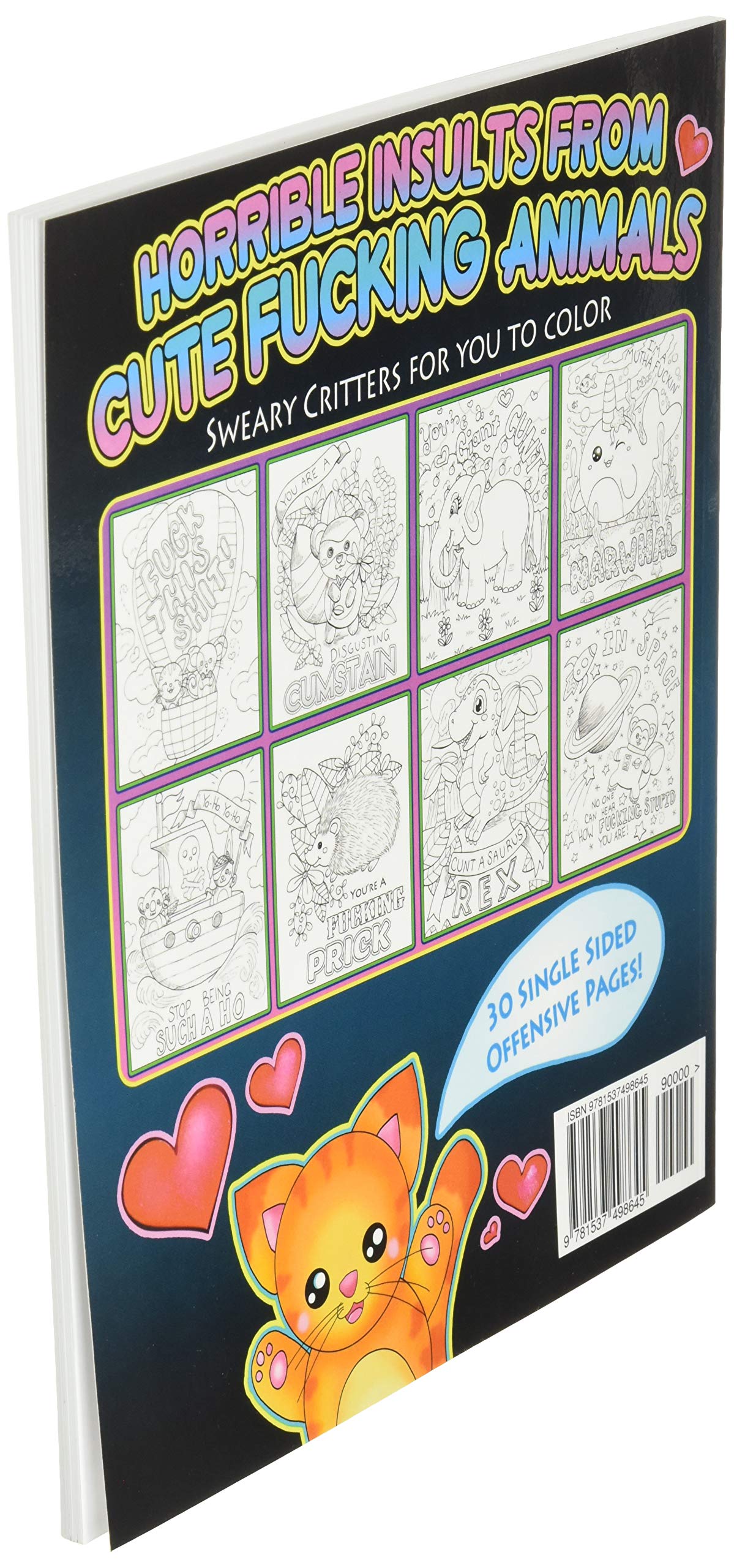 Fucking Adorable - Cute Critters with foul Mouths: Sweary Adult Coloring Book