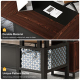 Tribesigns L-Shaped Desk with File Cabinet: 63" Modern Executive Computer Desk with Storage Cabinet and Shelves, Wood Home Office Desk Set, Large Desk Business Furniture Workstation Tribesigns