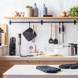 MasterChef Digital Food Scale Grams and Ounces for Kitchen, Portable Food Weight Scale with LCD Display for Baking & Cooking, Tempered Glass Scales, Weighing Precision of 0.1oz, 11lb Weight Capacity MasterChef