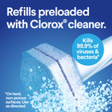 Clorox ToiletWand Toilet Cleaning Kit, ToiletWand, Caddy and 6 Refills, Pack of 6 (Pack May Vary) CLOROX