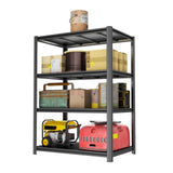 Notmise Metal Garage Shelving Unit, Heavy Duty 4-Tier Adjustable Storage Rack, Steel Shelving,2000 lbs Capacity, Industrial Shelves for Heavy Tools and Equipment (4-Tier 54" H x 40" W x 18" D) Notmise