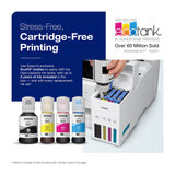 Epson EcoTank ET-2850 Wireless Color All-in-One Cartridge-Free Supertank Printer with Scan, Copy and Auto 2-Sided Printing – The Perfect Family Printer - White (Renewed) Epson