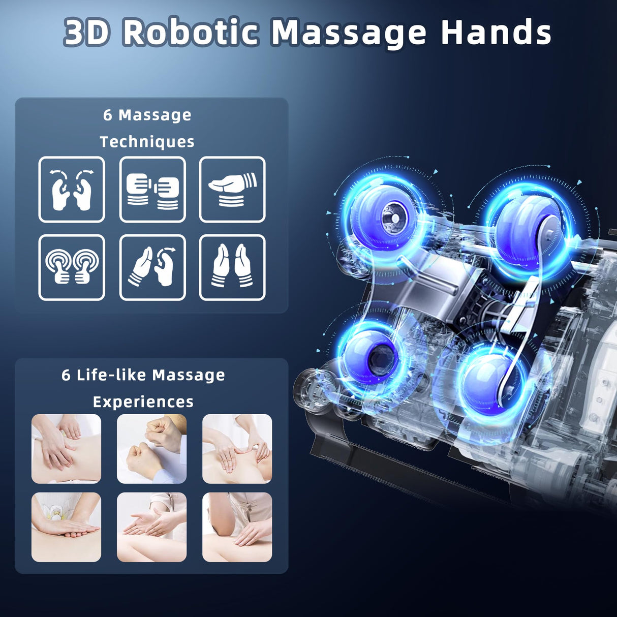 MYTHIA 2026 A303C Massage Chair, Full Body Zero Gravity Recliner with SL Track, Body Scan, 12 Auto Modes, Lumbar Heat, Bluetooth App, Wireless Charge, and Foot Rollers for Home and Office (Black) MYTHIA