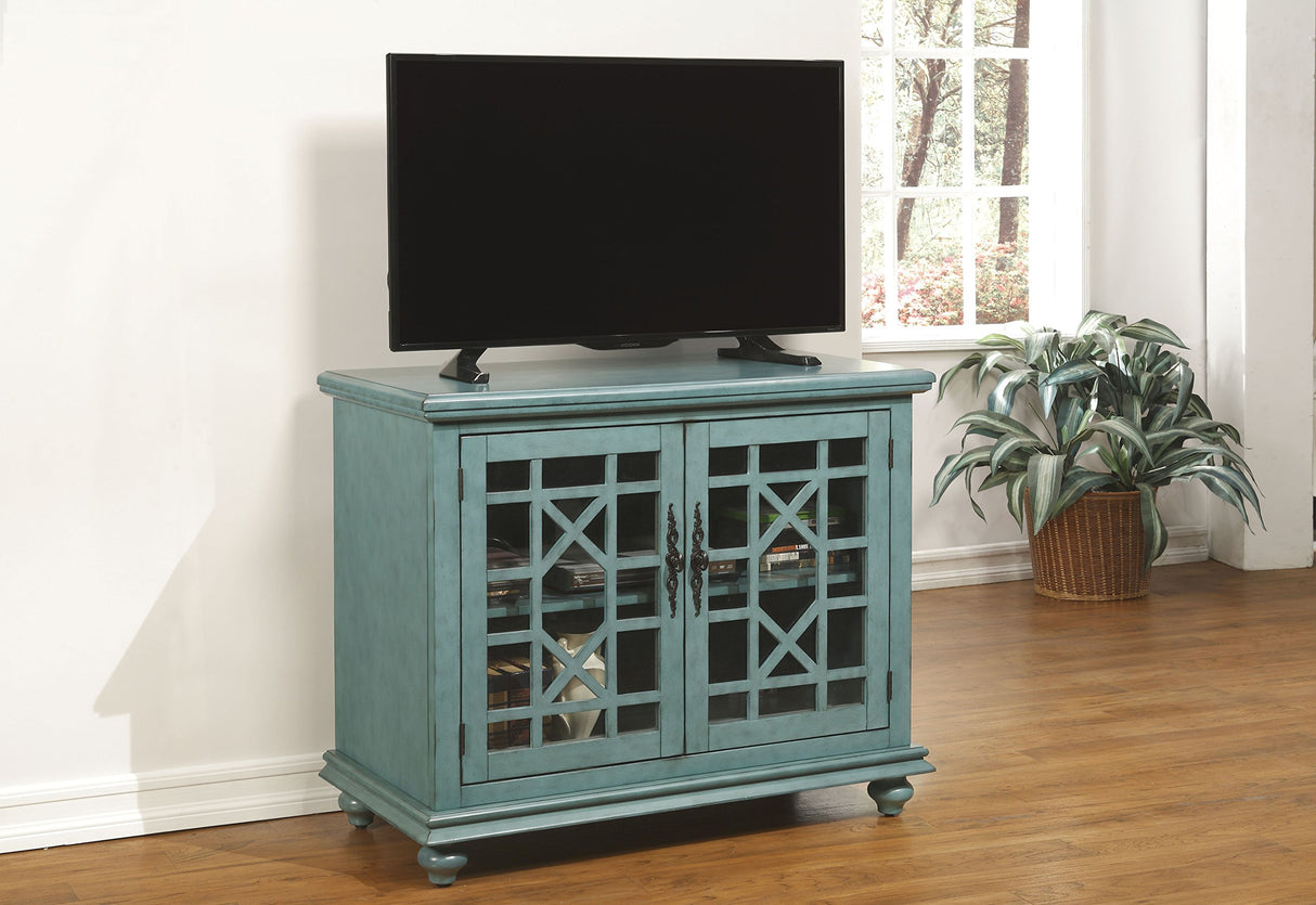 Martin Svensson Home Accent Cabinet 38" W x 32" H Teal Martin Svensson Home