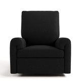 Storkcraft Sorrento Deluxe Power Recliner Swivel Glider (Black Boucle) – Premium Electronic Power Recliner for Nursery, Includes Dual-USB Charging Port with USB-A & USB-C, Nursery Glider Rocking Chair Storkcraft
