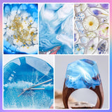 2 Gallon Epoxy Resin Kit, Crystal Clear Epoxy Resin, No Yellowing No Bubble Self Leveling Coating Casting Resin for Table Tops, Art Crafts, Jewelry, Molds, DIY Projects 1:1 Ratio(1 Gallon x 2) Pnente