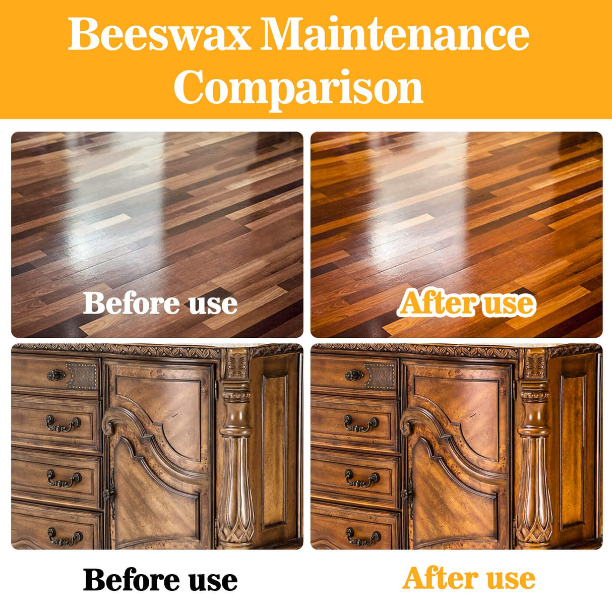 CARGEN White Beeswax Pellets - 428g Beeswax Pastilles Bulk Bees Wax Pellets Triple Filtered for DIY Making Candles Skin Care Lip Balm Soap Lotion and Soap Making Supplies CARGEN