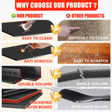 63''H Garage Shelves Heavy Duty Garage Shelving Units, 3000 LBS Capacity Industrial Shelving, Detachable and Adjustable 5-Tier Metal Storage Shelves for Warehouse, Basement, Black (63''H×40''W×18''D) ErgoNova