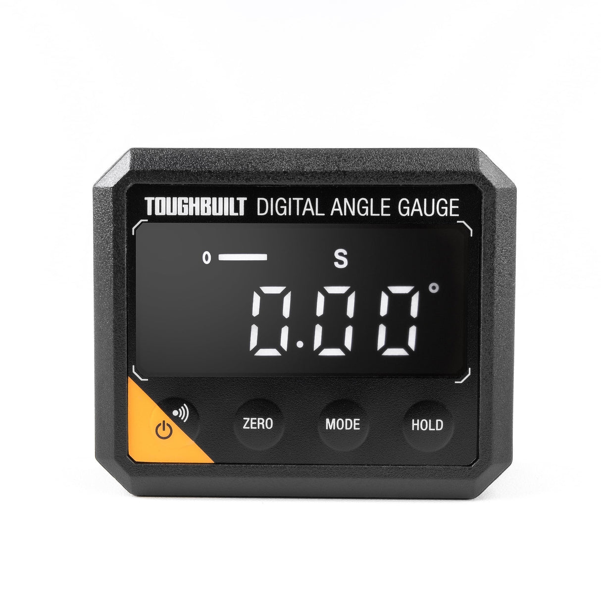 ToughBuilt - Precise Digital Electronic Angle Gauge Level w/Magnetic Base, High Contrast Display for All Environments, Measuring Tool for Carpentry, Building, Automobile, Masonry - (TB-H2-65AF-MD) ToughBuilt