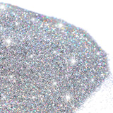 500g Glitter Paint Additive Silver Holographic Glitter Paint Additive Silver Holographic Metallic Sparkling Powder Mix with Acrylic for Interior Exterior Wall Ceiling Wood(Silver Holographic) Kigeli