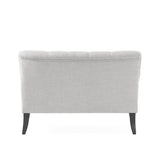 Christopher Knight Home Nicole Fabric Settee, Light Grey Christopher Knight Home