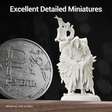 Uniformation 3D Printer Resin Water Washable Resin PLA Plant Based Resin,Biodegradable 405nm UV Curing Photopolymer Rapid for 4K 6K 8K LCD/DLP/SLA 3D Printer X60-White 1kg Uniformation