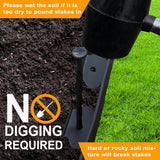 Hugeleaf Landscape Edging 2 Inch Tall, 40 Feet Garden Edging Border with 40 Pcs Stakes, No Dig Landscape Edging Plastic Paver Edging for Landscaping, Lawn, Flower Beds(Black) H HUGELEAF