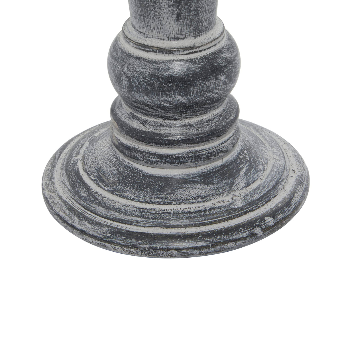 Deco 79 Candle Holder, S/3 10", 8", 6"H, Black Deco 79