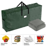 Storage Bag 65-Inch-Long with Handles and Zipper Closure for Moving Christmas Trees Clot Elf Stor