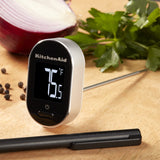 KitchenAid KQ904 Digital Instant Read Kitchen and Food Thermometer, Temperature Range: -40F to 482F, Black KitchenAid