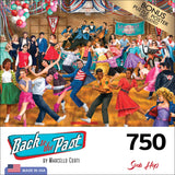 RoseArt - Back to The Past - Sock Hop - 750 Piece Jigsaw Puzzle for Adults RoseArt