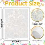 Paint by Numbers for Adult, Bee Paint by Numbers Kit for Adults Beginners, DIY Acrylic Painting on Canvas for Home Wall Art Decor 16x20 Inch Mandun