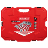 CRAFTSMAN Mechanics Tool Set, 1/4 and 3/8 Inch Drive, 135 Piece (CMMT12124) Craftsman