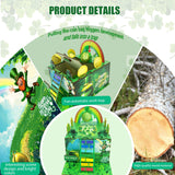 Vecacosic Leprechaun Trap Kit for Kids, Wood DIY How to Catch A Leprechaun Kit St Patricks Day Leprechaun Trap Decorations, Funny Leprechaun Trap Kit Supplies Toys Crafts Gift (A) Vecacosic
