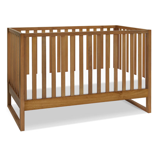 Davinci Hunter 3-in-1 Convertible Crib, Chestnut, Easy Assemble, Greenguard Gold Certified