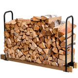 DOEWORKS Heavy Duty Firewood Racks Adjustable Length Log Bracket Rack Holder DOEWORKS