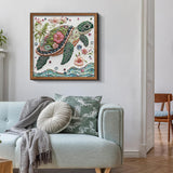 Sea Turtle 1000 Piece Puzzle for Adults, PICKFORU Wave Spirit Jigsaw Puzzle 1000 Pieces, Nature Animal Art Puzzles as Home Decor PICKFORU