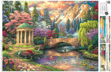 Buffalo Games - Chuck Pinson - Peace of The Garden - 1000 Piece Jigsaw Puzzle for Adults -Challenging Puzzle Perfect for Game Nights - Finished Size is 26.75 x 19.75 Buffalo Games