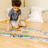 Melissa & Doug Alphabet Express Jumbo Jigsaw Floor Puzzle (27 pcs, 10 feet long) - FSC Certified Melissa & Doug