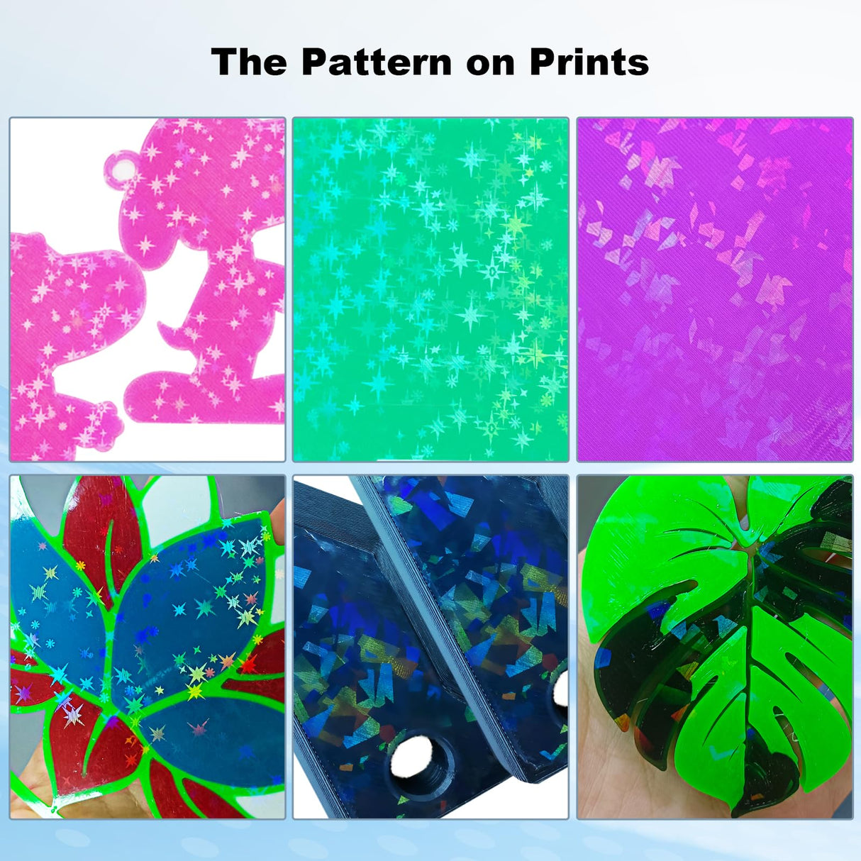 IdeaFormer Textured PEY PEF Build Plate for Bambu Lab X1/X1C/X1E/P1P/P1S/A1, Flexible Galaxy PEY+Rainbow Confetti PEF Spring Steel Print Bed 257x257mm for Bambu 3D Printers Platforms IdeaFormer IR3